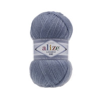 221 Пряжа Alize Lanagold 800 світлий джинс