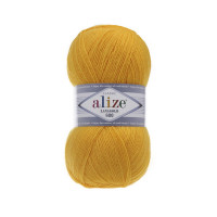 216 Пряжа Alize Lanagold 800 жовтий