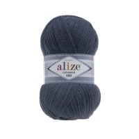 381 Пряжа Alize Lanagold 800 морська хвиля