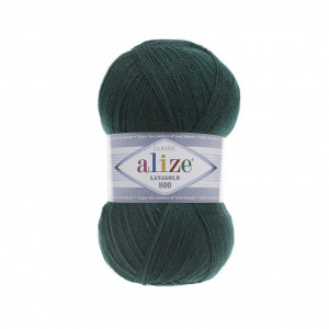 426 Пряжа Alize Lanagold 800 петроль