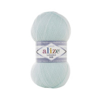 522 Пряжа Alize Lanagold 800 м'ята
