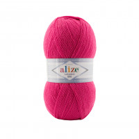798 Пряжа Alize Lanagold 800 малиновий