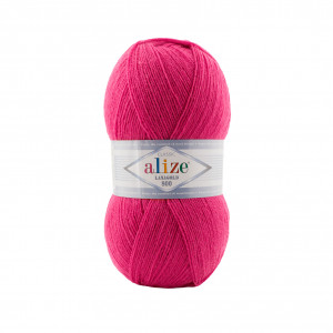 798 Пряжа Alize Lanagold 800 малиновий