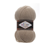 5 Пряжа Alize Lanagold Fine беж