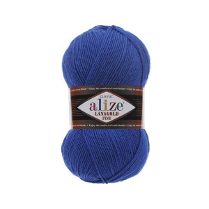 141 Пряжа Alize Lanagold Fine волошка