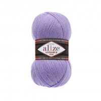 166 Пряжа Alize Lanagold Fine фіолетовий
