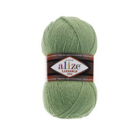 180 Пряжа Alize Lanagold Fine срібна сосна