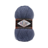 203 Пряжа Alize Lanagold Fine джинс меланж