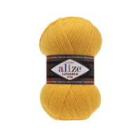 216 Пряжа Alize Lanagold Fine жовтий