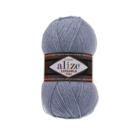 221 Пряжа Alize Lanagold Fine світлий джинс