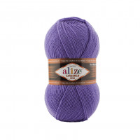 851 Пряжа Alize Lanagold Fine барвінок