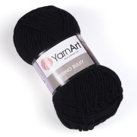 585 Пряжа YarnArt Merino Bulky чорний 585 Пряжа YarnArt Merino Bulky чорний