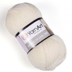 502 Пряжа YarnArt Merino De Luxe 50