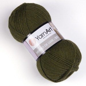530 Пряжа YarnArt Merino De Luxe 50