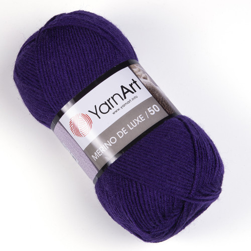 556 Пряжа YarnArt Merino De Luxe 50