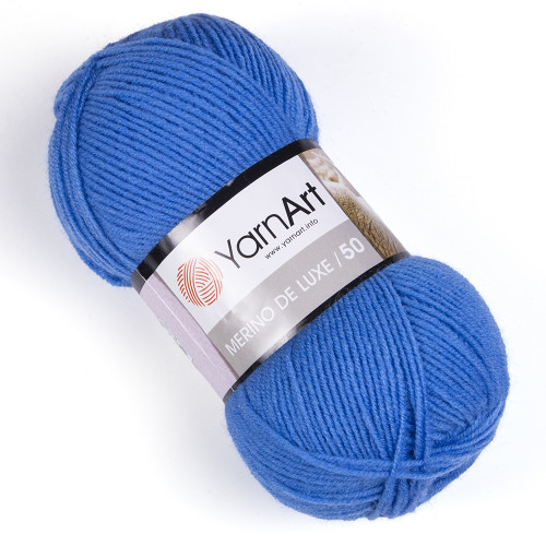 600 Пряжа YarnArt Merino De Luxe 50