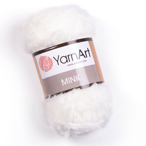 330 Пряжа YarnArt Mink білий