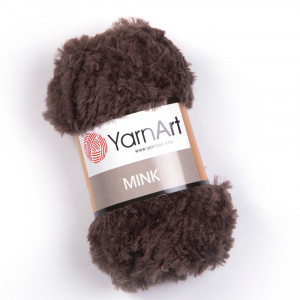 333 Пряжа YarnArt Mink темно-коричневий
