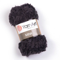 336 Пряжа YarnArt Mink чорний