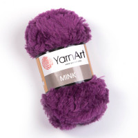 338 Пряжа YarnArt Mink фіолетовий