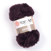 342 Пряжа YarnArt Mink баклажан