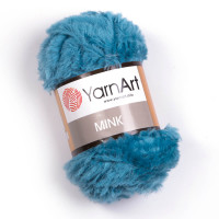 349 Пряжа YarnArt Mink бірюза
