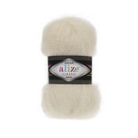 1 Пряжа Alize Mohair Classic New кремовий