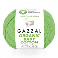 421 Пряжа Gazzal Organic Baby Cotton салат