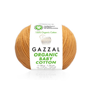 443 Пряжа Gazzal Organic Baby Cotton