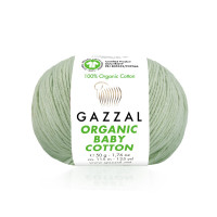 448 Пряжа Gazzal Organic Baby Cotton мята