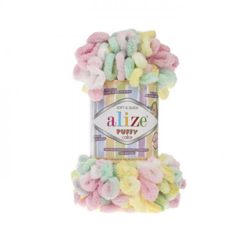 5862 Пряжа Alize Puffy Color