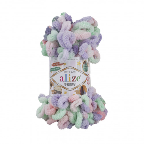 5938 Пряжа Alize Puffy Color