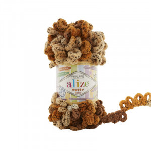 6080 Пряжа Alize Puffy Color