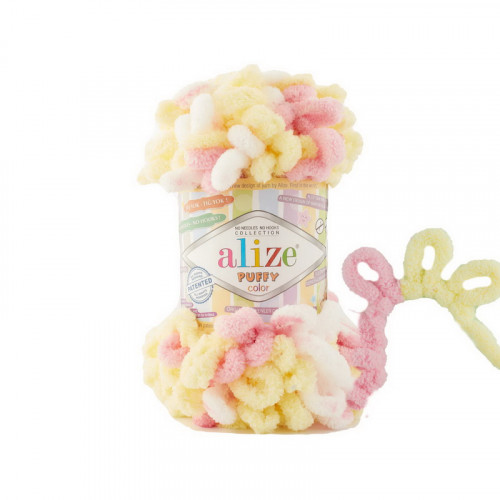 6369 Пряжа Alize Puffy Color