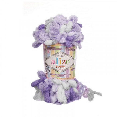 6372 Пряжа Alize Puffy Color