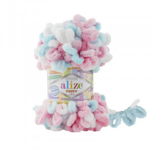 6377 Пряжа Alize Puffy Color