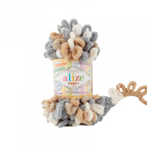 6395 Пряжа Alize Puffy Color