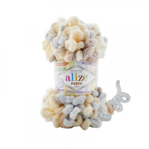 6463 Пряжа Alize Puffy Color