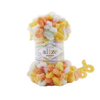 6464 Пряжа Alize Puffy Color
