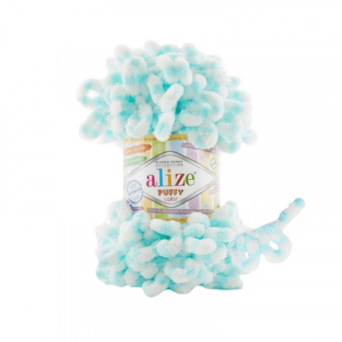 6493 Пряжа Alize Puffy Color