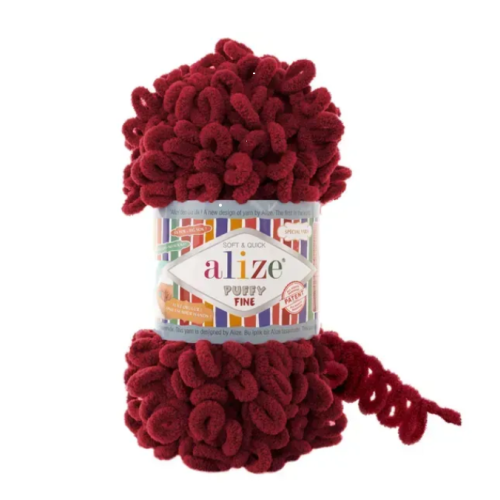 107 Пряжа Alize Puffy Fine