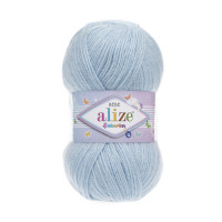 183 Пряжа Alize Sekerim Bebe світло-блакитний
