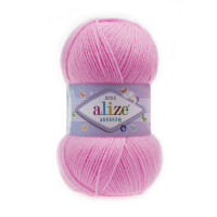191 Пряжа Alize Sekerim Bebe рожевий