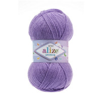 247 Пряжа Alize Sekerim Bebe фіолетовий