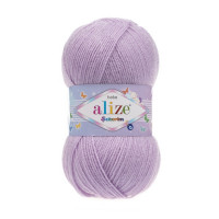 27 Пряжа Alize Sekerim Bebe фіолетовий