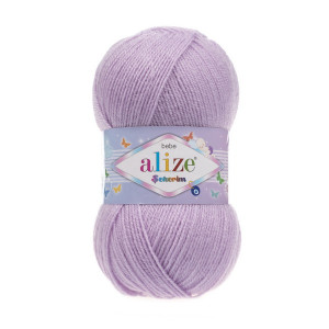 27 Пряжа Alize Sekerim Bebe фіолетовий