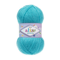 287 Пряжа Alize Sekerim Bebe бірюзовий