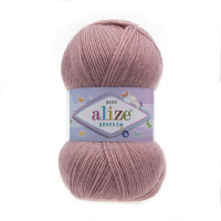 315 Пряжа Alize Sekerim Bebe рожевий