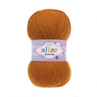 37 Пряжа Alize Sekerim Bebe оранж