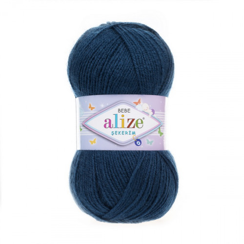 434 Пряжа Alize Sekerim Bebe петроль